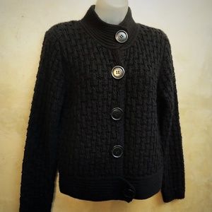 Chunky Black Sweater by Cabo Like New M